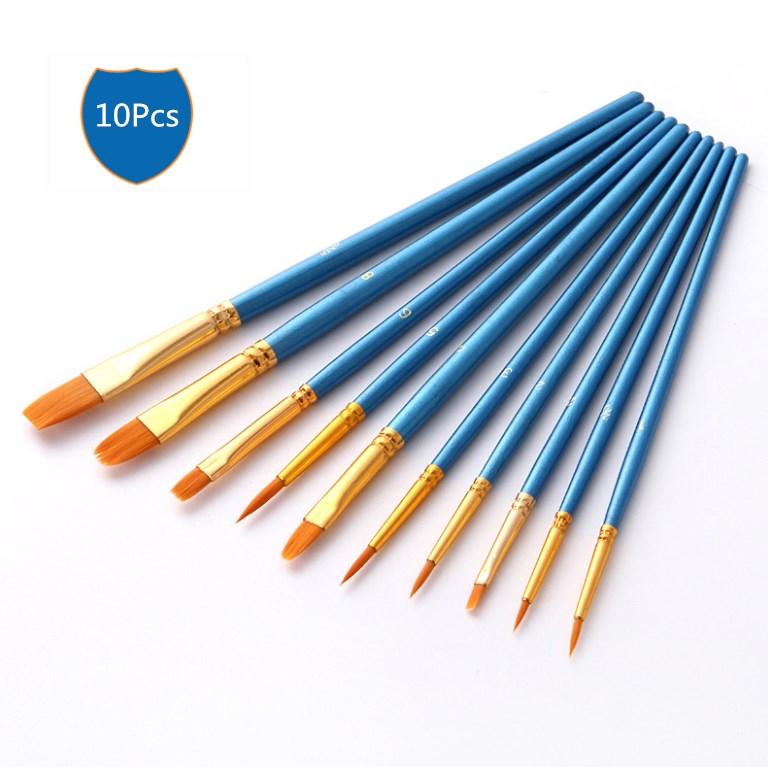 Paint Brushes Set, 20 Pcs Paint Brushes for Acrylic Painting, Oil  Watercolor Acrylic Paint Brush, Artist Paintbrushes for Body Face Rock  Canvas, Kids Adult Drawing Arts Crafts Supplies, SkyBlue - Yahoo Shopping